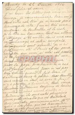 Cahors — Cloître de la Cathédrale — édit. Imber — Verso