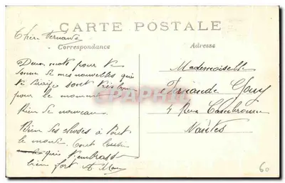 Dood van de Duitsers in Senlis — M. Odent, burgemeester van Senlis, geschoten en tijdelijk begraven — Phot-Express — Achterkant