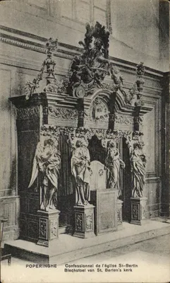 Confessionário da Igreja St-Bertin — Poperinghe