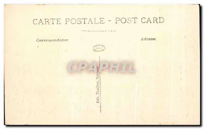 Reims — Chiesa di San Andrea nelle rovine dopo la ritirata dei tedeschi — Edit. T. Turlilier, Parigi — Verso