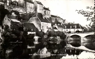 L'Ognon em Pesmes — Alta-Saône — editor Péquui, n° 636