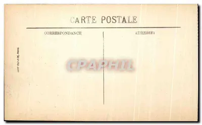 Cathédrale de Soissons — Dommages après bombardement du 5 février 1915 — Vise Paris n° 511 — Verso