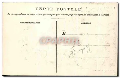 Tarascon — Zamek zwany Zamkiem Króla René (strona miasta) — Fot. Bianchini-Tarascon — Rewers