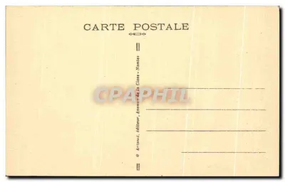 Pornichet — El Boulevard des Océanides y la Playa con marea baja — n°85 — Reverso