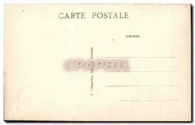 Sainte-Marquerite-de-Pornichet — Les Pins au-dessus de la Plage — F. Chapeau, Nantes — Rewers