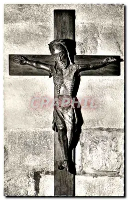 Treguier (Côtes-du-Nord) — Der Christus im Inneren der Kathedrale — Éditeur du Châtel Rouge