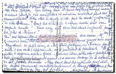 Uitzicht op zee in Toulon - Port-Mejean — uitgever Mary — Achterkant