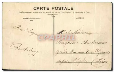 No Plateau de MALZÉVILLE — A Sapinière — Maison des Magasins Réunis, editora Nancy — Verso