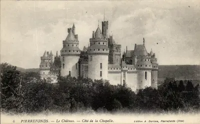 PierreFonds — Zamek — Strona Katedry — Wydawnictwo A Darôme, PierreFonds (Oise)
