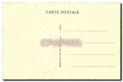Wenus z Milo — Muzeum Louwra — Braun & Cie, Imp. (Francja) n° 399 — Rewers