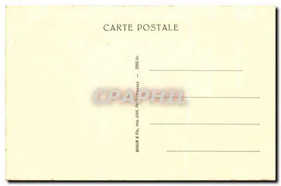 Głowa młodego mężczyzny z frizy Partheonu — Muzeum Louwra — Braun & Cie, Paryż — Rewers