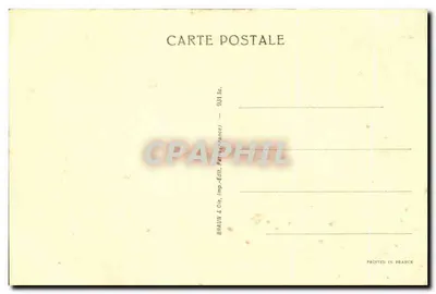 Busto de Antinoé — Museu do Louvre — editor Braun & Cie — Verso