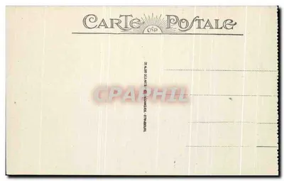 Cauterets - Dolina Lutour — widok górski z lasem — n° 102 — Rewers