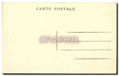 Rennes — Główne wejście do Szpitala Wojskowego, po restauracji (1935) — Rewers
