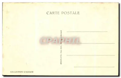 Vale de Masevaux — Vista sobre o lago de Alfeld — série 151 — Verso