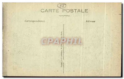 Verdun — Aanval op Verdun, straat vernietigd — Photo Express, Parijs, n°1015 — Achterkant