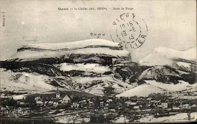 Mens e o Chalé (Alt. 1950m) — Sob a Neve — Edição H.T.