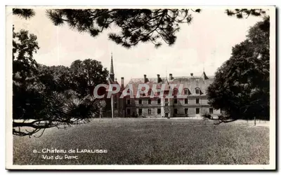 Castelo de Lapalisse — Vista do Parque — Edição La Gigogne, Vichy