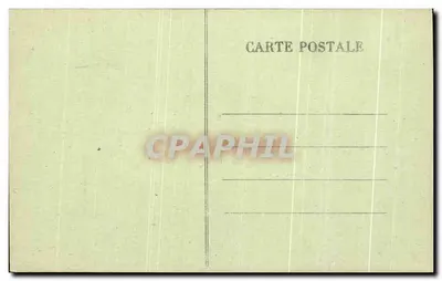 Zamek Pestel (strona wschodnia) — Auvergne, Cantal — seria 413 — Rewers