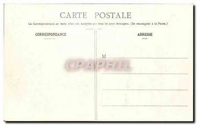O Castelo de Rochefort — Côte-d'Or — H. Bogureau, editor, Châtillon-sur-Seine, n° 234 — Verso