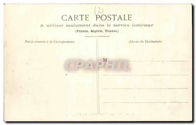 Zamek w Arceau — Côte-d'Or — L. V., wyd. — Rewers