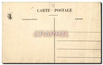 Castelo de Kériolet perto de Concarneau — A Abside da Capela e o Claustro — Editor L. Abside da Capela e o Claustro, n° 4410 — Verso