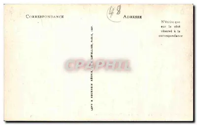 Góry Tarn — Zamek La Caze — fot. N.D. — Rewers