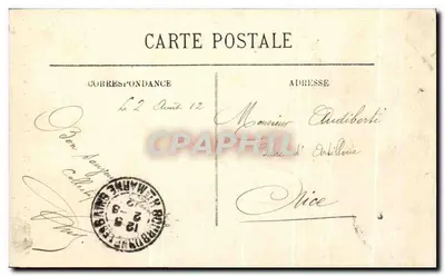 Bourbonne-les-Bains — A Porta do Castelo — LL. — Verso