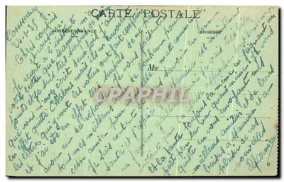 Commercy - O Castelo — C. Dor e A. Thomas, editores, foto Bauldalar — Verso