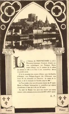 Castelo de Montrichard — Monumento histórico — A. P. (editor)