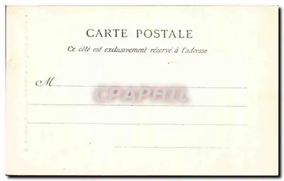 Castillo de Chaumont-sur-Loire — La Entrada al Castillo — editor S.A. de la Poste — Reverso
