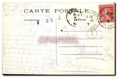Castello di La Roche-Lambert — XV° secolo — L'Hirondelle, Parigi — Verso