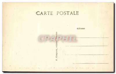 La Turballe — Castelo de Lauvergnac — Castelos da Loire-Inférieure — Verso