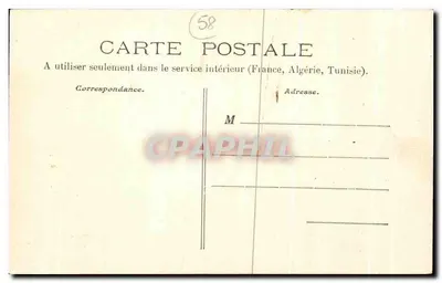 Corvol-l'Orgueilleux — Castillo de Villette — editor no identificado, n.º de serie 781 — Reverso