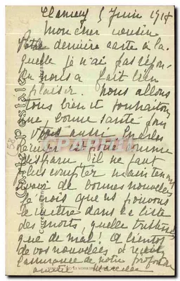 Ouagne (Nièvre) — Châteauverl — ND. Pho. — Verso