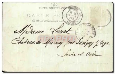 Montataire — O Castelo — LL. n°84 — Verso