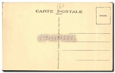 Castello di La Roche-Bagnoles — Bagnoles-de-l'Orne — P. Levasseur — Verso