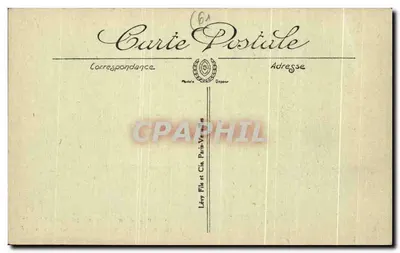 Il Castello di Lassay — Lato Sud del Castello — Circa Bagnolles-de-l'Orne — I.L. — Verso