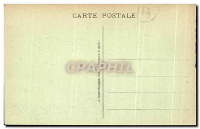L'Auvergne — Château de Murols, La Tour du Capitaine — éditeur J. Gouttefangea (P.-de-D.) — Verso