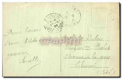 Bonnétabelle (Sarthe) — Zamek, fasada główna — Imp-Phot A. Volbeau, Le Mans, n° 505 — Rewers