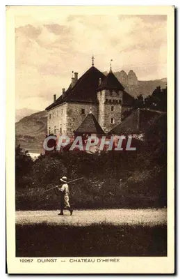 Duingt — Castelo d'Herée — Braun & Cie, Dornach