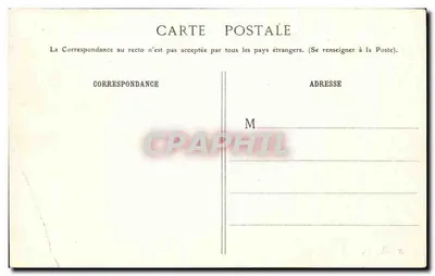 Les Mesnuls — Castelo feudal, feudo do Condado de Montfort — Breuil, Edit. / L'H. Paris — Verso