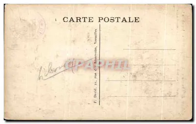 Vallée de Chevreuse — Castelo da Madeleine, ruínas — CHEVREUSE, n°11 — Verso