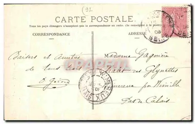 Bagatelle — Il Castello — P. Marmuse, Parigi — Verso