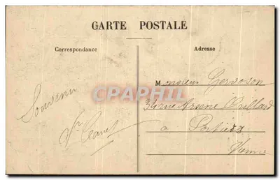 Arras - Le Sommet du Beffroi de l'Hôtel de Ville — B. D., Roubaix — Rewers