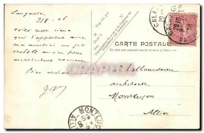Calais — Porte de Guise — V. P. Paris — Rewers