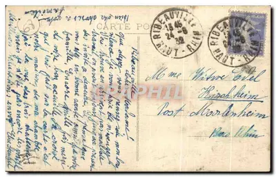 रिबॉविल्ले और तीन रूइन्स — हॉट-रिबॉविल्लोइस — अज्ञात प्रकाशक, संख्या 1 — पीछे