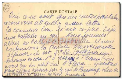 Thann — Visão geral — editor Braun & Cie, n° 6464 — Verso