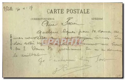 Dôle — Le Palais de Justice — LL. — Verso