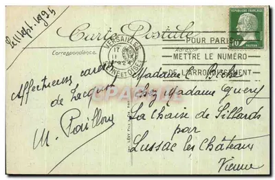 Versailles — Grand Trianon — Het Peristiel — LL. — n°292 — Achterkant